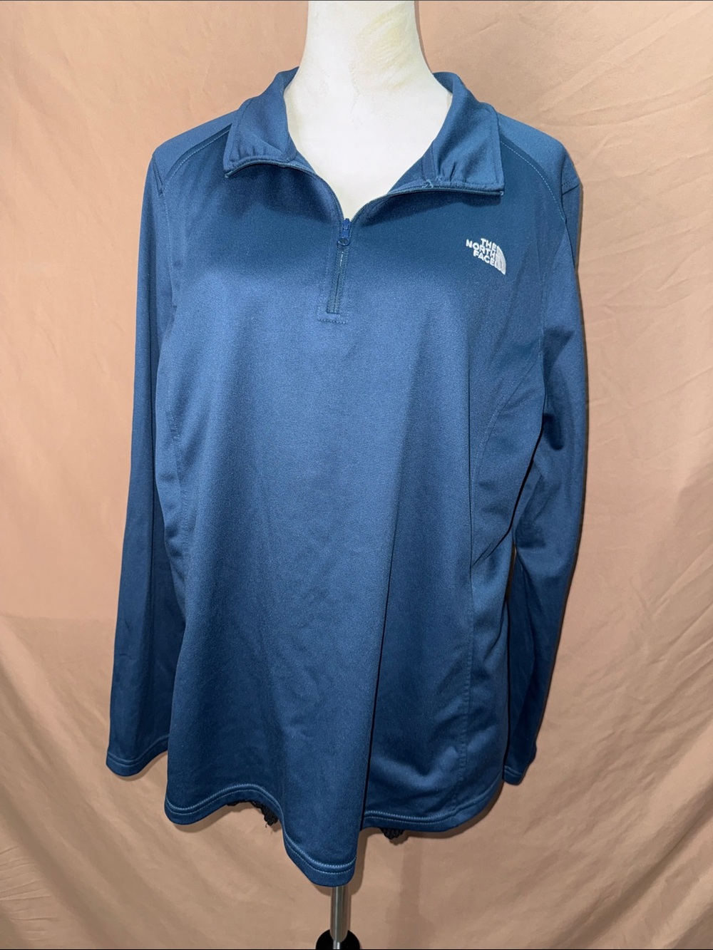 The North Face Women's Blue Fleece Pullover XXL